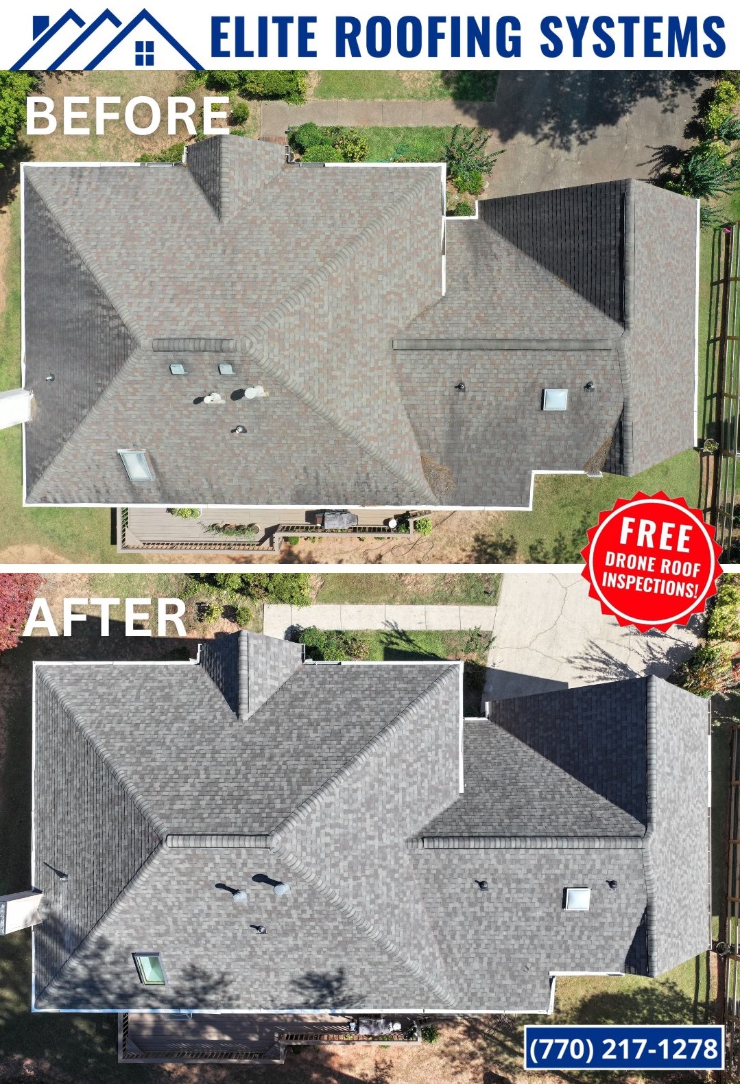 Expert Roof Installation in Cumming, GA by Elite Roofing Systems